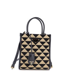 Symbole Shopper Tote Jacquard Mini
