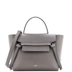 Belt Bag Textured Leather Nano