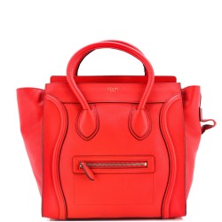 Luggage Bag Grainy Leather Mini