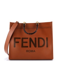Sunshine Shopper Tote Leather Medium