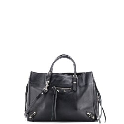 Papier A4 Zip Around Classic Studs Bag Leather Mini