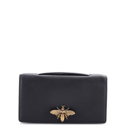 Bee Clutch Leather