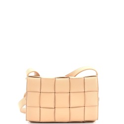 Cassette Crossbody Bag Maxi Intrecciato Leather Small