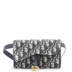 Saddle Rectangular Belt Bag Oblique Canvas