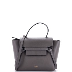Belt Bag Textured Leather Nano