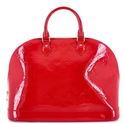 Alma Handbag Monogram Vernis GM