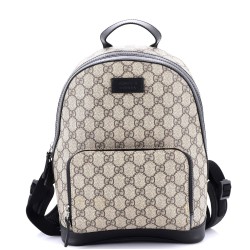 Zip Pocket Backpack GG Coated Canvas Small