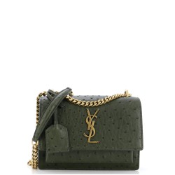 Sunset Crossbody Bag Ostrich Small