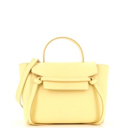 Belt Bag Textured Leather Micro