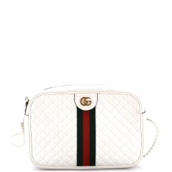 Trapuntata Camera Bag Quilted Leather Small