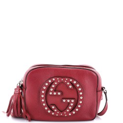 Soho Disco Crossbody Bag Studded Leather Small