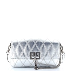 Charm Shoulder Bag Quilted Leather Medium