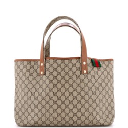Web Loop Tote GG Coated Canvas Medium