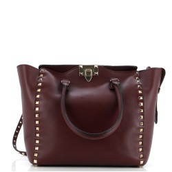 Rockstud Tote Rigid Leather Medium