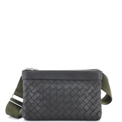 Duo Shoulder Bag Intrecciato Nappa