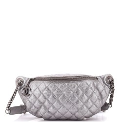 Banane Waist Bag Quilted Leather