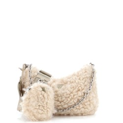 Re-Edition 2005 Shoulder Bag Shearling Small