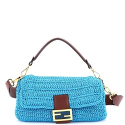 Baguette NM Bag Woven Crochet Medium