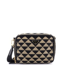 Symbole Zip Around Shoulder Bag Jacquard