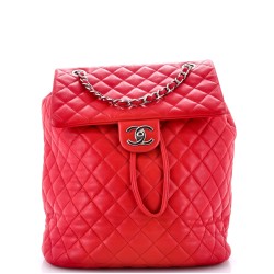Urban Spirit Backpack Quilted Lambskin Large