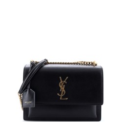 Sunset Crossbody Bag Leather Medium