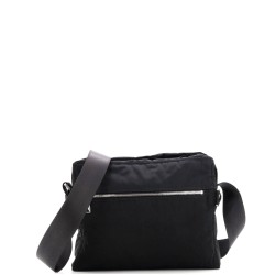 Snap Button Messenger Bag Nylon