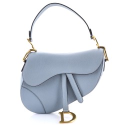 Saddle Handbag Leather Medium