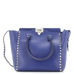 Rockstud Tote Rigid Leather Medium