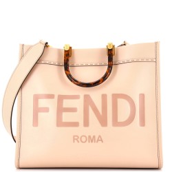 Sunshine Shopper Tote Leather Medium