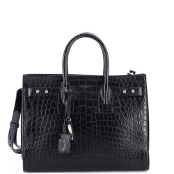 Sac de Jour NM Bag Crocodile Embossed Leather Small