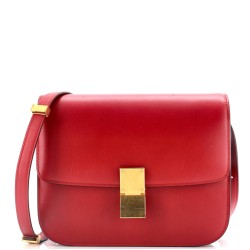 Classic Box Bag Spazzolato Calfskin Medium