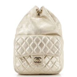 Backpack In Seoul Metallic Lambskin Small