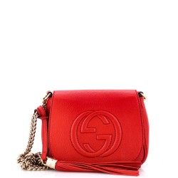 Soho Chain Crossbody Bag Leather Small
