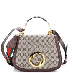 Blondie NM Top Handle Bag GG Coated Canvas Medium