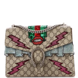 Dionysus Bag Embellished GG Coated Canvas Medium