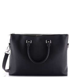 Anton Soft Briefcase Taiga Leather