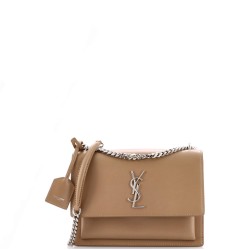 Sunset Crossbody Bag Leather Medium