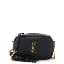 Lou Camera Bag Matelasse Chevron Leather Mini