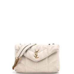 Loulou Puffer Shoulder Bag Quilted Leather Mini