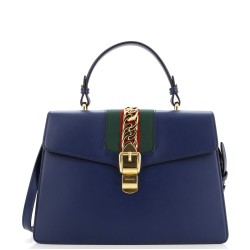 Sylvie Top Handle Bag Leather Medium