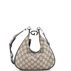 Attache Shoulder Bag GG Coated Canvas Small