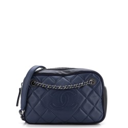 Ballerine Camera Case Bag Quilted Calfskin Small