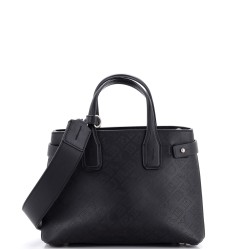 Banner NM Tote Perforated Leather Small