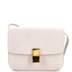 Classic Box Bag Grainy Leather Medium