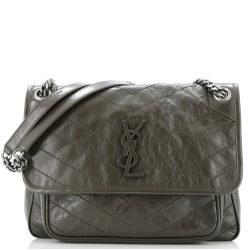 Niki Chain Flap Bag Leather Medium