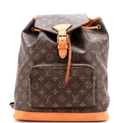 Vintage Montsouris Backpack Monogram Canvas GM