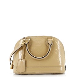 Alma Handbag Monogram Vernis BB
