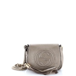 Soho Chain Crossbody Bag Leather Small