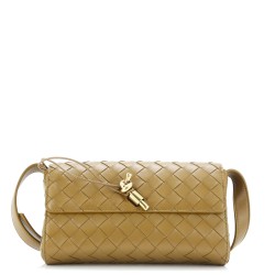 Andiamo Shoulder Bag Intrecciato Leather