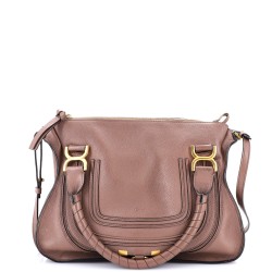 Marcie Satchel Leather Medium